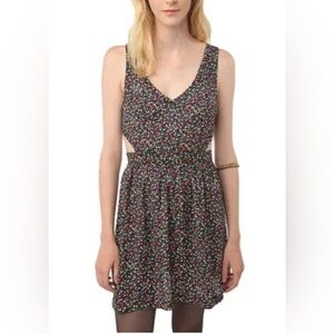 💙 Coincidence & Chance Confetti Print Cutout Sleeveless Dress